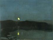 William Stott of Oldham Waning Moon china oil painting artist